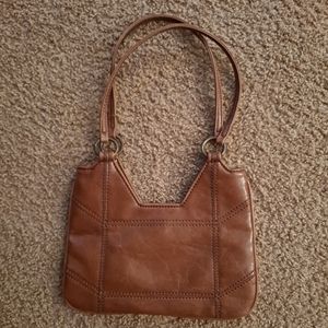Express Brown faux leather small bag